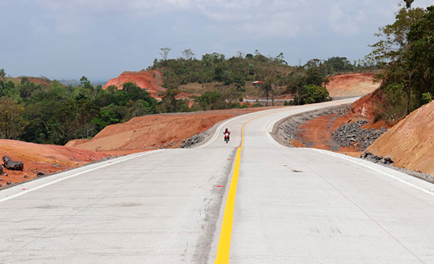 Foto Referencia: Gobierno Sandinista, a través del MTI, estará inaugurando el primer tramo de la carretera Muy Muy – Matiguás - Río Blanco, en Matagalpa.