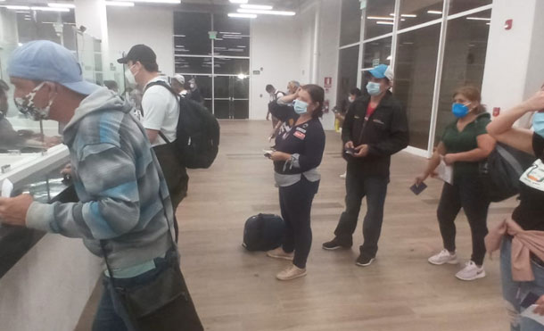 Foto Cortesía: 238 nicaragüenses que ingresaron a nuestro país, de manera ordenada y segura, el viernes 13 de noviembre 2020, procedentes de Panamá.