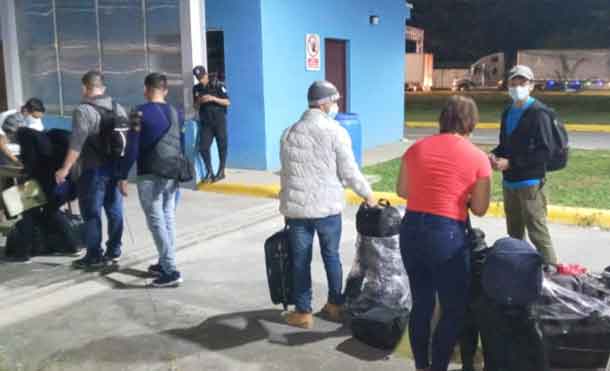 Foto Cortesía: Cada uno portaba resultado negativo de la prueba Reacción en Cadena de la Polimerasa (PCR) en tiempo real para Covid-19