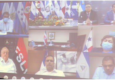 Foto Cortesía: Reunión de Presidentes de Nicaragua, Honduras, Guatemala y Costa Rica, con Presidente y Directores del BCIE