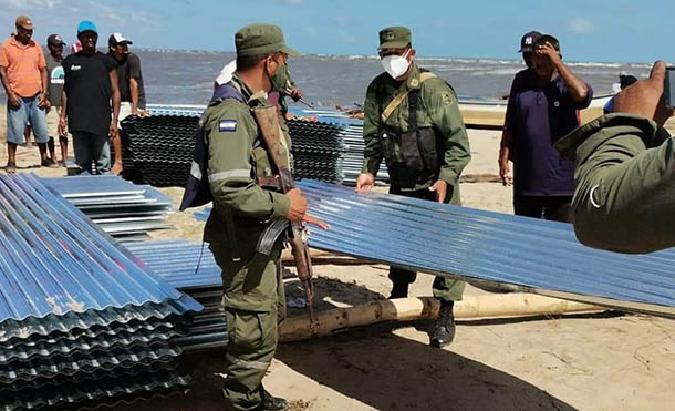 Foto Ejército de Nicaragua // De igual manera, se realizó el traslado de 591 personas