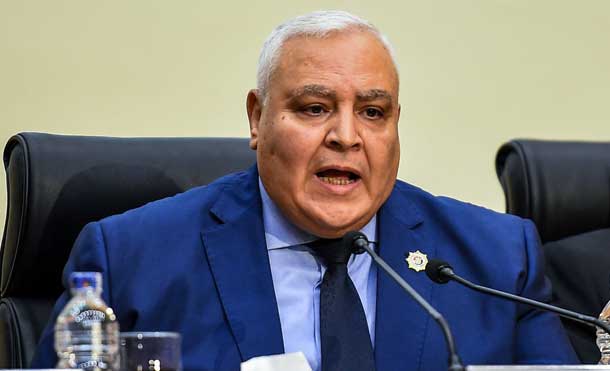 Foto cortesía: Lashin Ibrahim, Presidente de la Autoridad Electoral Nacional de Egipto