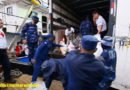 Foto Cortesía: Durante el descargue y cargue de la ayuda humanitaria, se emplearon fuerzas y medios del Distrito Naval Caribe, los que cumplieron con las medidas de protección orientadas por el Ministerio de Salud (MINSA), para prevenir el contagio de la COVID-19.