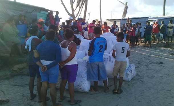Foto cortesía: Los bonos pesqueros es un regalo navideño enviado por el Gobierno de Nicaragua que consiste en materiales para la pesca