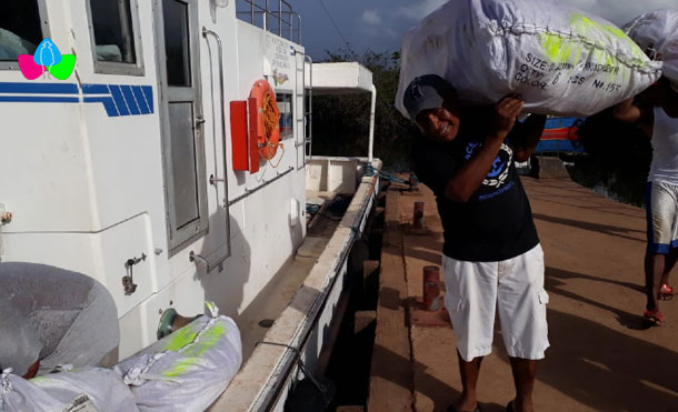 Foto Cortesía: Gobierno de Nicaragua continúa con el traslado y entrega de bonos pesqueros en el Caribe Norte