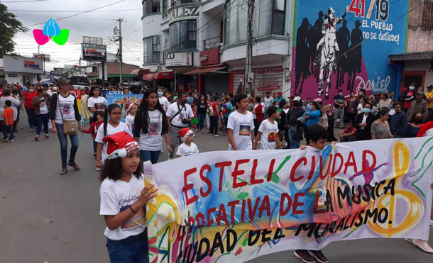 Foto Multinoticias // Celebración del 129 aniversario de fundación de Estelí