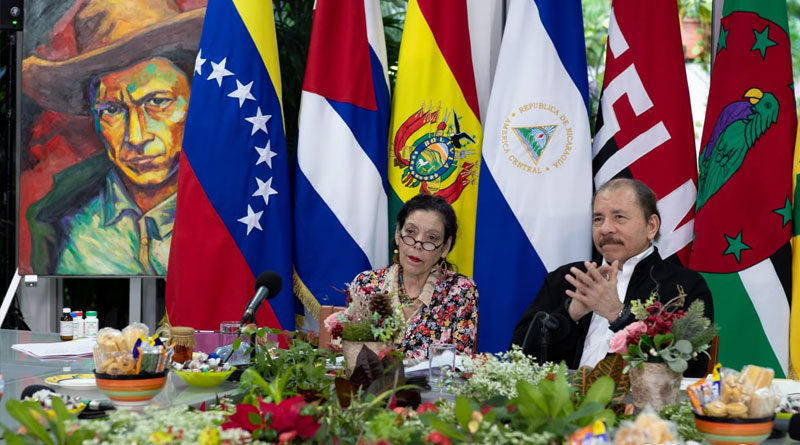 Foto: CCC César Pérez / Presidente-Comandante Daniel en Cumbre del ALBA-TCP (14-12-20)