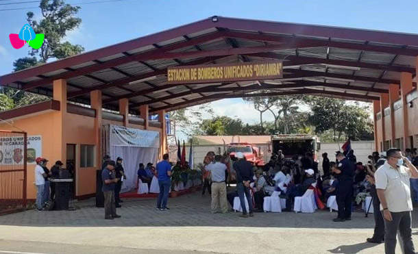 Foto Multinoticias // Esta es la estación básica de bomberos 101 que se inaugura