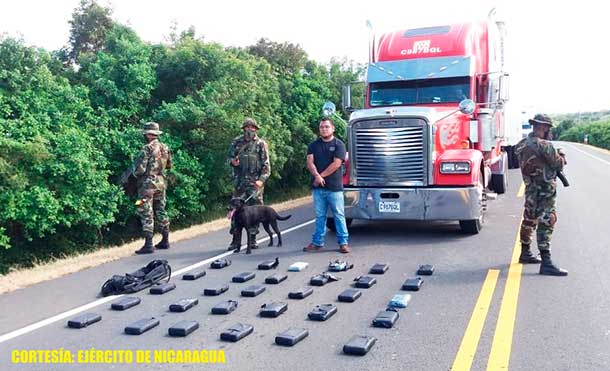 Foto Ejército de Nicaragua: Durante la incautación, se emplearon fuerzas y medios del 2 Comando Militar Regional.