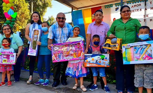 Foto Multinoticias: Más de 66,000 juguetes serán distribuidos en las 552 escuelas de todo el departamento de Chinandega
