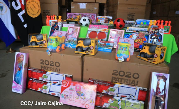 Foto Jairo Cajina // Este miércoles salió una caravana de juguetes al Caribe nicaragüense