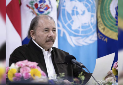 Foto César Perez // Presidente de la República de Nicaragua Comandante Daniel Ortega Saavedra