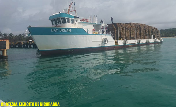 Foto Cortesía: También, se atendieron 25 barcos de cabotaje con 840 toneladas métricas de mercadería con destino a los puertos El Bluff, Cayos Miskitos, Bluefields y Corn Island.
