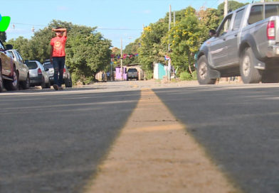 Gobierno de Nicaragua inauguró mejoramiento vial en el barrio Sol de Libertad