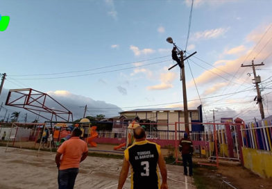 Gobierno de Nicaragua continúa restablecimiento de alumbrado público en Bilwi, RACCN