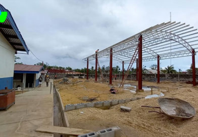 Avanzan obras de mejoramiento de escuela pública Julio Bucardo en Bilwi, RACCN