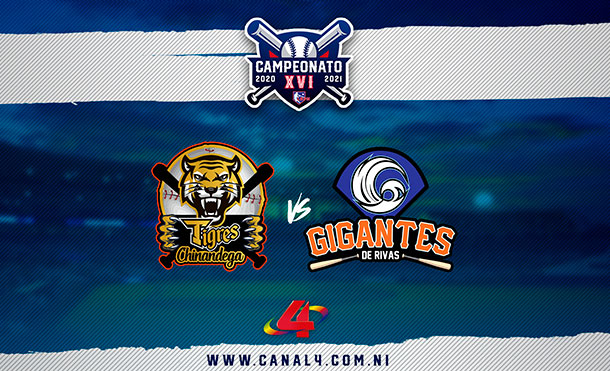 (EN VIVO) Gigantes de Rivas vs Tigres de Chinandega – 4to juego Serie Final / LBPN 2020
