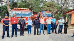 Autoridades del Cuerpo Unificado de Bomberos de Nicaragua inauguran la Estación Básica en Achuapa