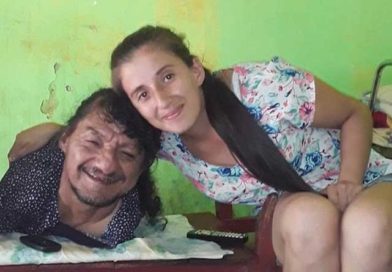 Pablo Acuña y su hija Élida