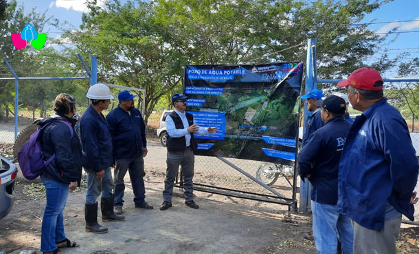 Foto Cortesía Las Obras incluyen: Perforación, equipamiento, energización y obras civiles con una inversión de 3.7 millones de córdobas financiados con fondos del Gobierno de Reconciliación y Unidad Nacional.