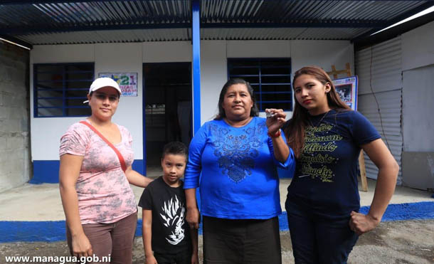 Foto ALMA // Esta es la vivienda #357 que entrega la Alcaldía de Managua con apoyo de la Embajada de Taiwán