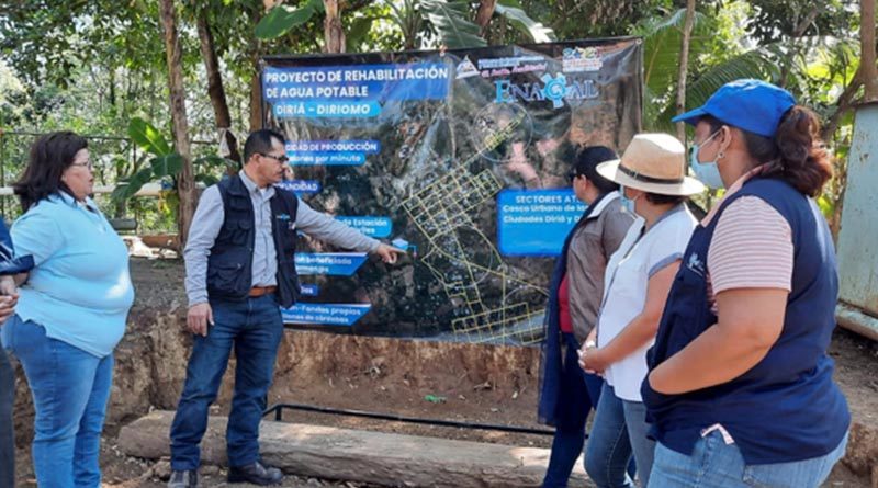 Visita de seguimiento al proyecto realizada por ENACAL