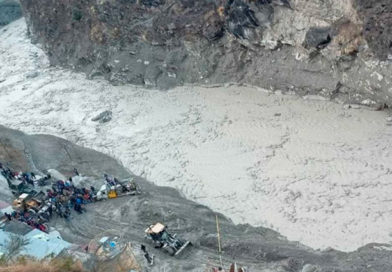 Región de Uttarakhand de la India en donde murieron al menos 9 personas producto del colapso del Glaciar en la zona del Himalayas