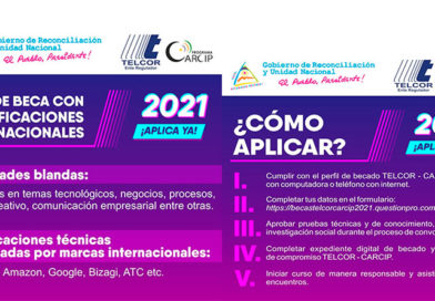 TELCOR pone a disposición 1,300 becas para certificaciones técnicas de marcas globales