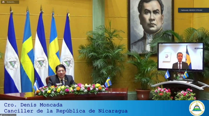 Ceremonia de Presentación de Copias de Estilo del Embajador Del Reino de Suecia, Señor Hans Magnusson