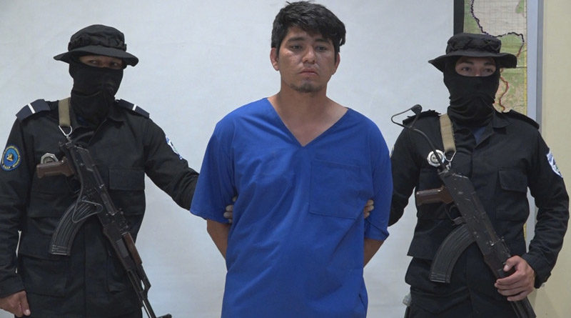 Delincuente capturado Edier José Caballero Pozo, autor de femicidio