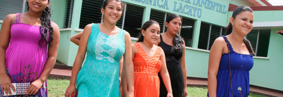 Mujeres embarazadas albergadas en Casas Maternas de Nicaragua.