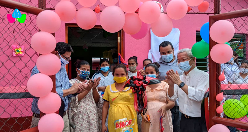 Embarazadas junto autoridades de Taiwán y el MINSA inauguran casa materna