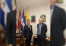 Embajador de la República de Corea Señor Choo Kyu Ho junto al Embajador de Nicaragua Francisco Javier Bautista Lara