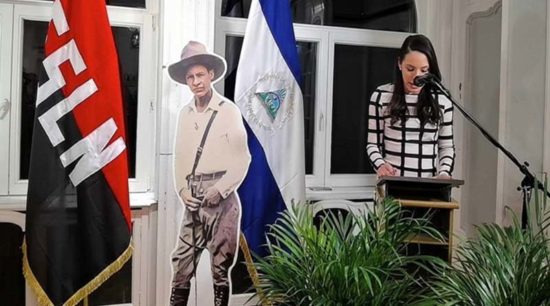 La Embajada de Nicaragua en Bélgica y los Miembros de la Solidaridad con América Latina