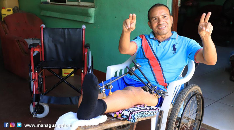 Uno de los protagonistas del programa ALMA Solidaria