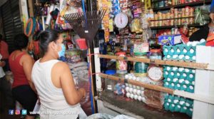 Trabajadores de los mercados de Managua