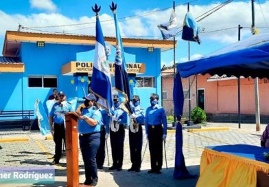 Inauguración de la Comisaría de la Mujer en San Juan de Limay, Estelí