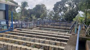 Sitio para nueva obra de agua potable en Nueva Guinea