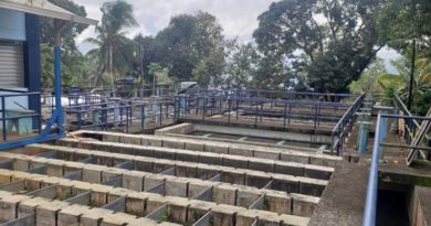 Sitio para nueva obra de agua potable en Nueva Guinea