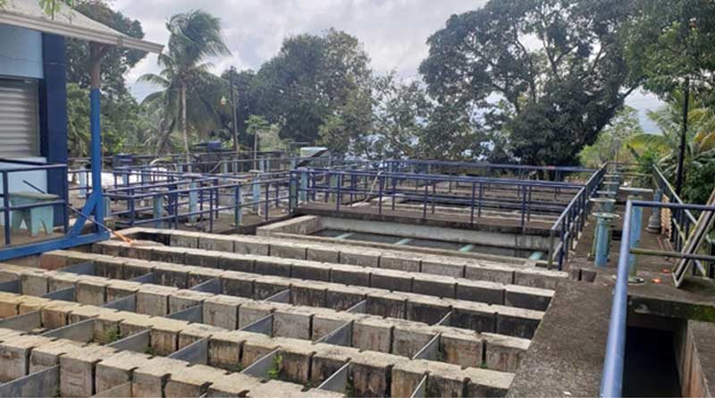 Sitio para nueva obra de agua potable en Nueva Guinea