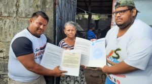 Jóvenes de Promotoría Solidaria acompañaron la entrega de títulos de propiedad en Ciudad Sandino