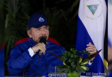 Comandante - Presidente Daniel Ortega durante el Acto del 41 Aniversario de la Cruzada Nacional de Alfabetización