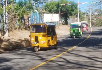 Nuevo tramo carretero inaugurado en la comarca Jocote Dulce