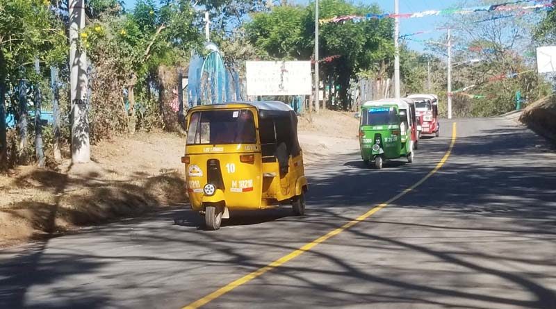 Nuevo tramo carretero inaugurado en la comarca Jocote Dulce