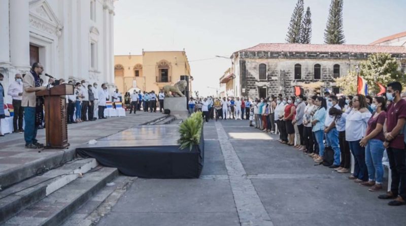 Acto central de inauguración del año lectivo 2021 en la UNAN - León