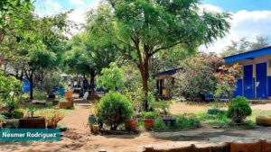 Vista del centro escolar de Chiquilistagüa