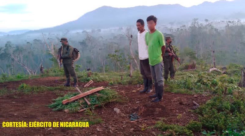 Dos personas retenidas por el Ejército de Nicaragua en Puerto Cabezas