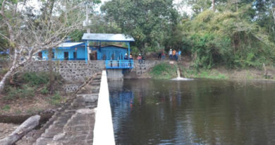 Rehabilitación Captación Río Quipor realizado por ENACAL en Santo Tomás, Chontales