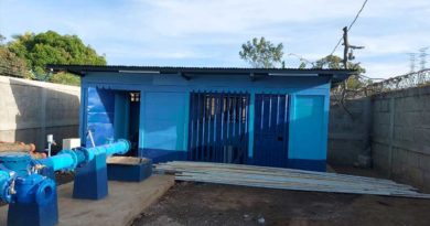 Construcción nuevo pozo agua potable Ticuantepe