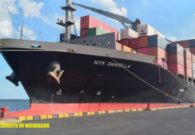 Buques mercantes en puertos de Nicaragua